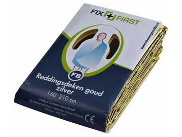 Veiling - 48x Reddingsdeken FixFirst folie 160x210cm beschikbaar voor biedingen