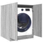vidaXL Wasmachinekast 71x71,5x91,5 cm grijs sonoma, Elektronische apparatuur, Wasmachines, Verzenden, Nieuw
