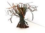 Vaas - Unieke vintage messing vaas met takken - Koper,