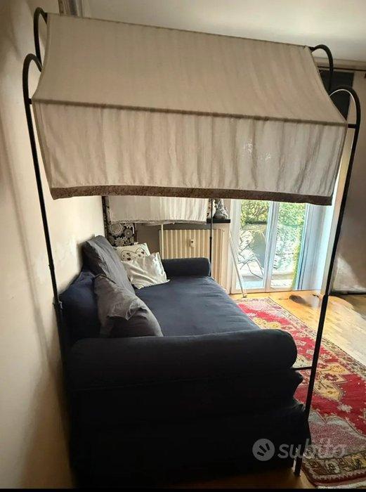 Cyrus Company - Hemelbed - Metaal, Staal, Antiek en Kunst, Antiek | Meubels | Stoelen en Sofa's