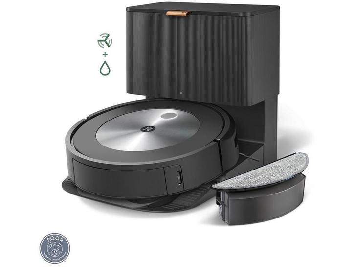 iRobot Roomba Combo j5+ - Robotstofzuiger en dweilrobot -, Elektronische apparatuur, Stofzuigers, Nieuw, Verzenden