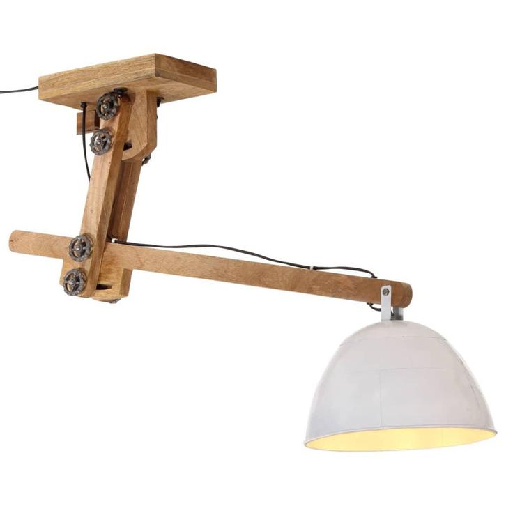 vidaXL Plafondlamp 25 W E27 105x30x65-108 cm wit, Huis en Inrichting, Lampen | Overige, Nieuw, Verzenden