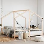 vidaXL Kinderbedframe 2x(90x190) cm massief grenenhout, Verzenden, Nieuw