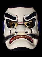 Noh masker - Hout - Bitchu Kagura Mask (Zonder minimumprijs)