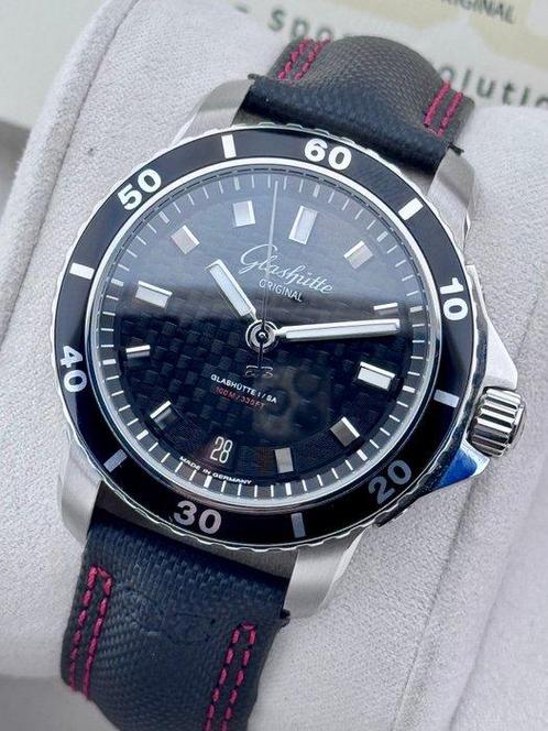 Glashütte Original - Orijinal Sport Evolution M 37MM., Handtassen en Accessoires, Horloges | Heren