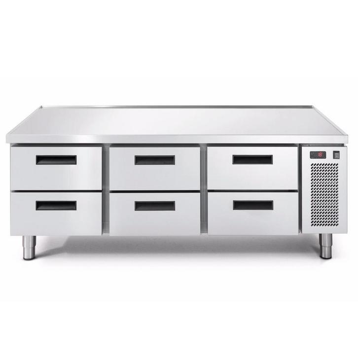 Koelwerkbank | LINEAR | Laag Model | 250L | 6 Laden (1/1, Zakelijke goederen, Horeca | Keukenapparatuur, Nieuw in verpakking, Verzenden