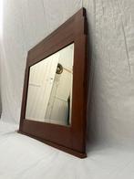 Spiegel- Art Deco style Spiegel met Uniek Gesneden Details -, Antiek en Kunst