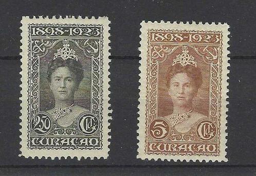 Curaçao 1923 - 25 Jarig Regeringsjubileum Koningina, Postzegels en Munten, Postzegels | Nederland