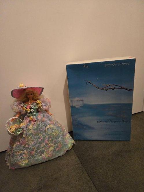 Mattel  - Barbiepop Barbie Spring Bouquet - 1990-2000 -, Antiek en Kunst, Antiek | Speelgoed