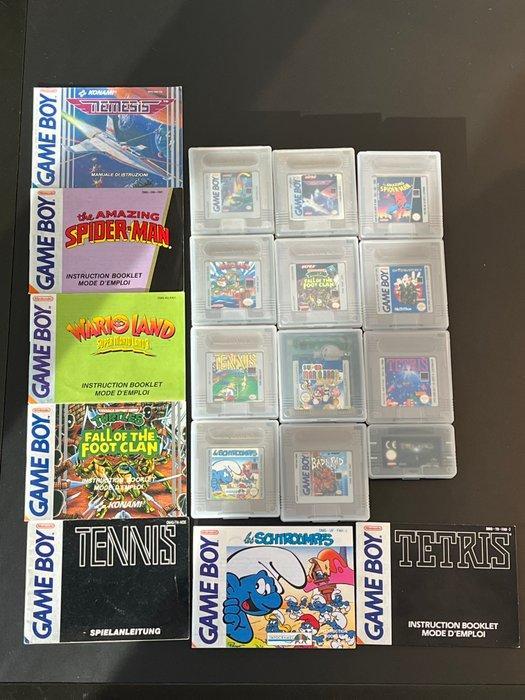 Nintendo - Gameboy Classic - Vintage Game collection 12x -, Games en Spelcomputers, Spelcomputers | Overige Accessoires