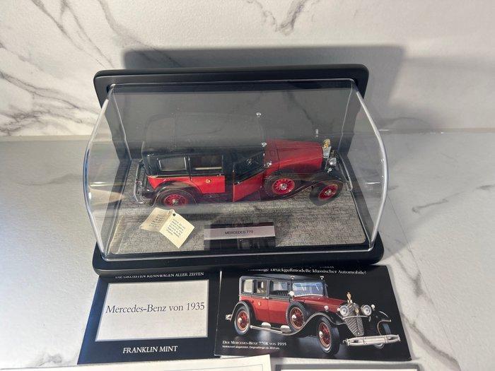 Franklin Mint 1:24 - Modelauto - Mercedes-Benz 770K (1935), Hobby en Vrije tijd, Modelauto's | 1:5 tot 1:12