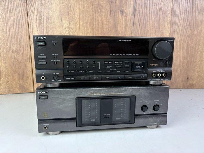 Sony - TA-D709N Power Amplifier + TA-D709E Digital Pre, TV, Hi-fi & Vidéo, Radios