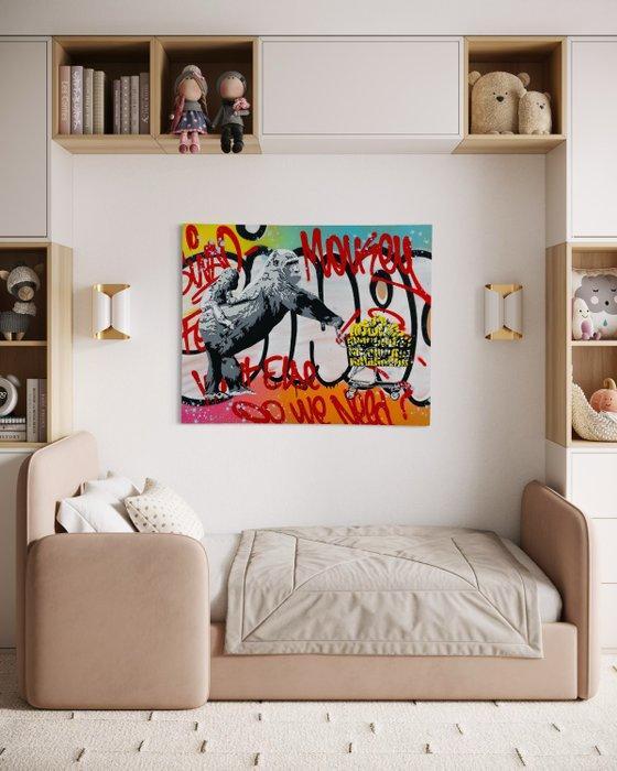 Sinao - What Else Do We Need [100% handmade], Antiek en Kunst, Kunst | Schilderijen | Modern