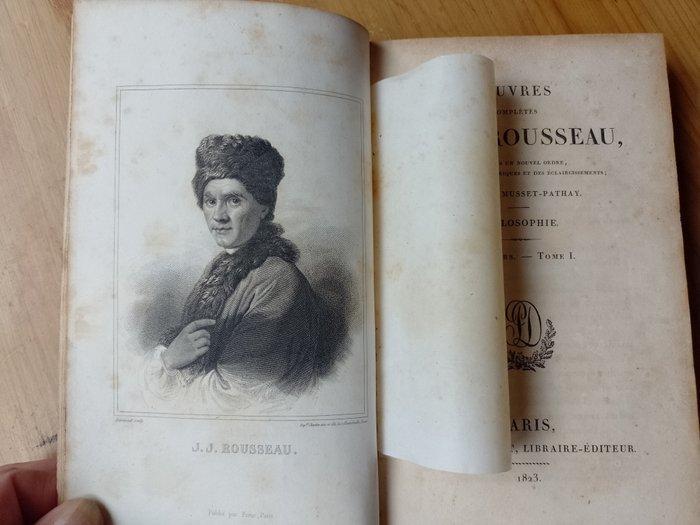 J. J. Rousseau - Oeuvres Completes de J J Rousseau -, Antiek en Kunst, Antiek | Boeken en Manuscripten
