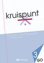 Kruispunt 3 - basis (4u - 5u) meetkunde (go) - leerwerkboek, Zo goed als nieuw, Bram Verdoodt, Jos Mergeay, Verzenden