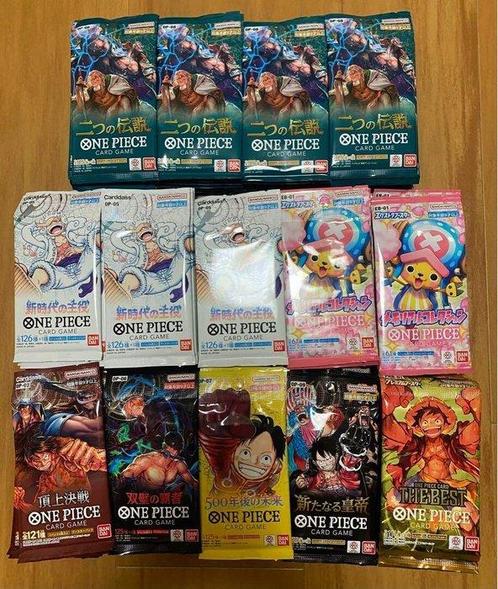 Bandai - 140 Booster pack - One Piece, Hobby en Vrije tijd, Verzamelkaartspellen | Overige