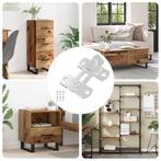 vidaXL Deurslot 423 pcs Zilver 70 x 8 mm Staal, Doe-het-zelf en Bouw, Hang- en Sluitwerk, Verzenden, Nieuw