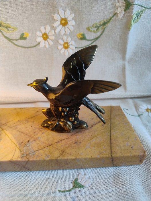 Tafellamp - Brons, Glas, Marmer, Antiek en Kunst, Curiosa en Brocante