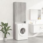 vidaXL Wasmachinekast 64x25,5x190 cm grijs sonoma, Elektronische apparatuur, Wasmachines, Verzenden, Nieuw