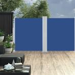vidaXL Windscherm uittrekbaar 140x600 cm blauw, Nieuw, Verzenden