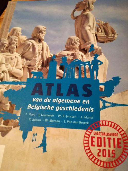 Atlas van de algemene en Belgische geschiedenis Franz Hayt, Boeken, Schoolboeken, Zo goed als nieuw, Verzenden