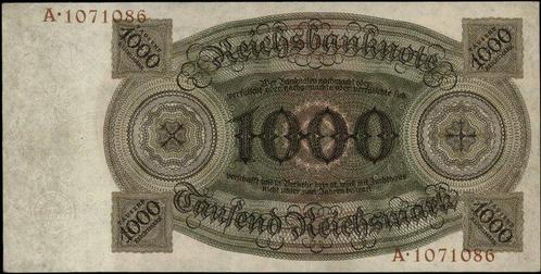 Duitsland. - 1000 Reichsmark 1924 - Pick 179 / Rosenberg, Postzegels en Munten, Munten | Nederland