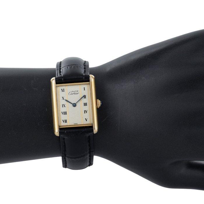 Cartier - Tank Must de Cartier - Zonder Minimumprijs -, Handtassen en Accessoires, Horloges | Heren