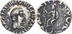 Bi-tetradrachme um 20 v Chr /20 n Chr Indogriechen Hermai..., Verzenden