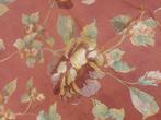 Prachtig jacquard met hoge grammatuur, vintage bloemenmotief, Antiek en Kunst