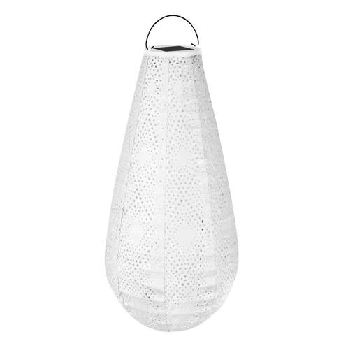Luna solar lampion Drop met LED – 400x200mm – Ice |, Tuin en Terras, Buitenverlichting, Nieuw, Verzenden