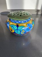 Plateelbakkerij Zuid-Holland - Pot - Keramiek - Rozensteker, Antiquités & Art, Antiquités | Verre & Cristal