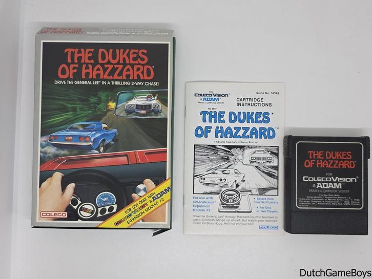 Colecovision - Coleco - The Dukes Of Hazzard, Games en Spelcomputers, Spelcomputers | Overige, Gebruikt, Verzenden