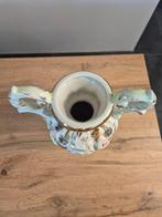 Eenbloemige vaas - Porselein, Goud - Vaso capodimonte