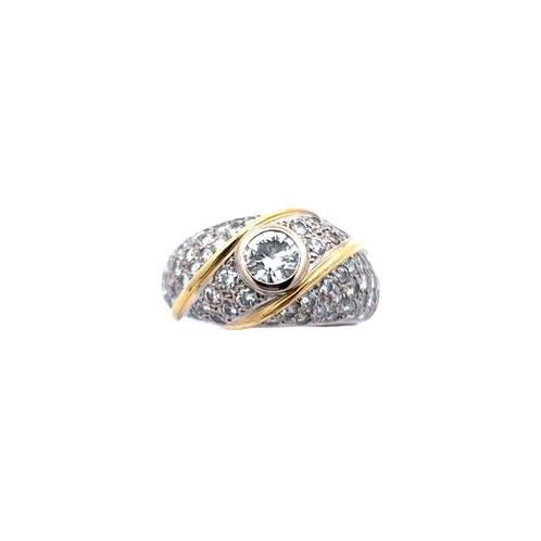 Bague - 18 carats Or jaune -  1.45ct. tw. Diamant, Bijoux, Sacs & Beauté, Bijoux anciens