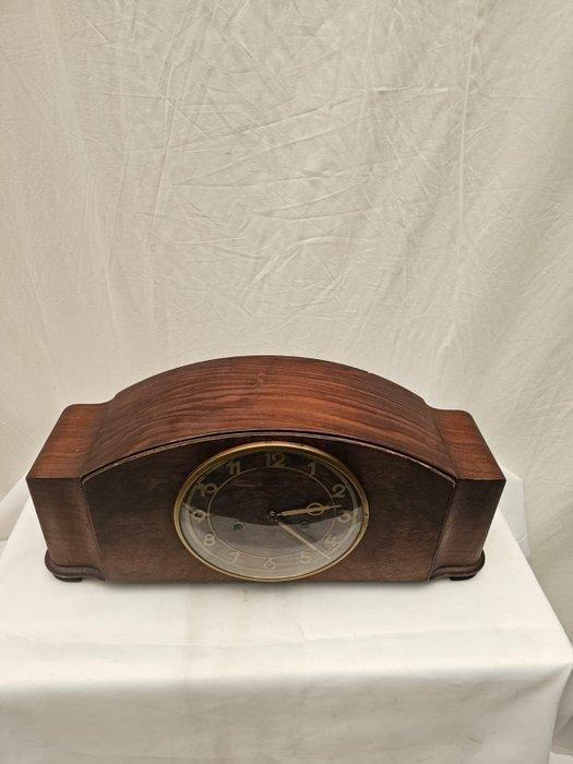 Klok - Hout, Messing - 1950-1960, Antiquités & Art, Antiquités | Horloges