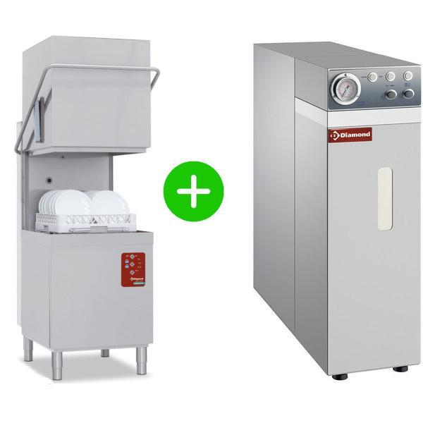 Doorschuifvaatwasser + Osmose Unit | Ontsmetting | Mand, Zakelijke goederen, Horeca | Keukenapparatuur, Nieuw in verpakking, Verzenden
