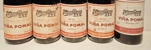 1971 x2 , 1987 x2 , 1997 x1 Bodegas Bilbainas, Viña Pomal -, Verzamelen, Wijnen