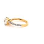 Ring - 14 karaat Geel goud - 2.29ct. tw. Diamant (Lab-grown), Nieuw