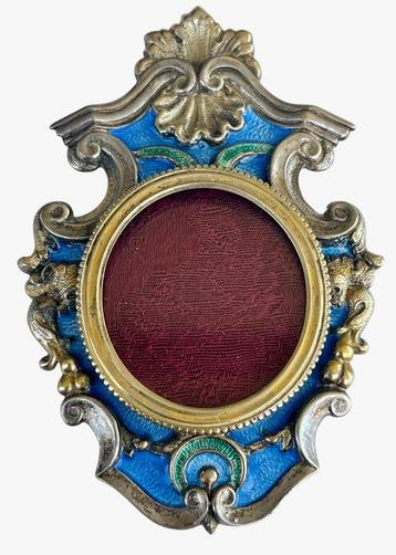 Stefani - Fotolijst - Zilver, Brons, Mozaïek - Paar