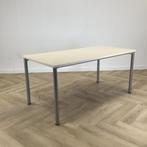 Eromes kantinetafel, 160x80 cm,  ahorn - grijs, Gebruikt, Bureau