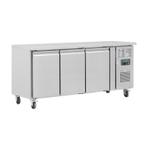 Polar U-serie 3-deurs koelwerkbank 339L, Verzenden