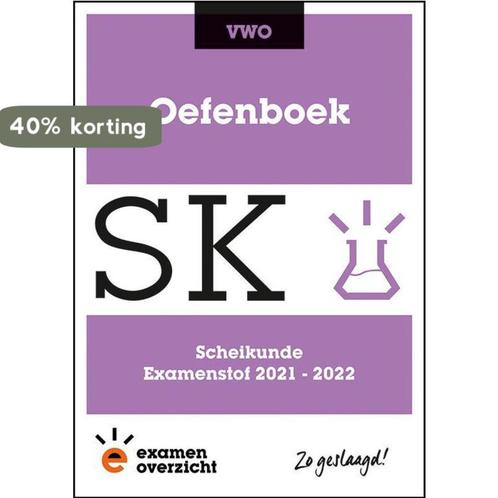 ExamenOverzicht - Oefenboek Scheikunde VWO 9789493237452, Boeken, Schoolboeken, Gelezen, Verzenden