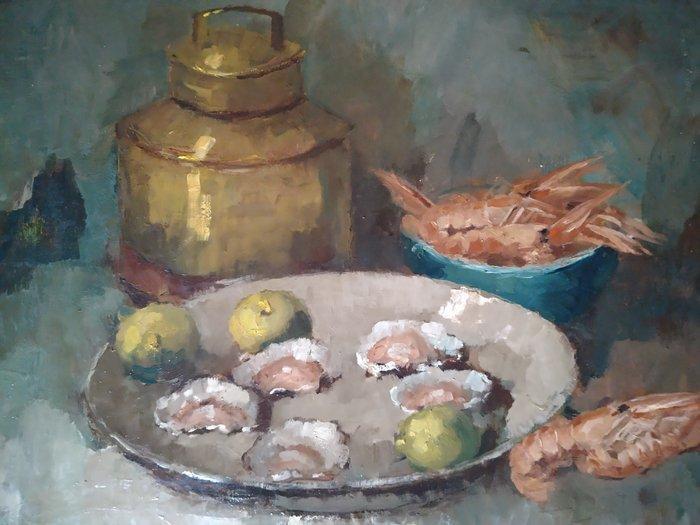 Louis Demesmaeker ( 1906 - 1986 ) - Stilleven, Antiek en Kunst, Kunst | Schilderijen | Klassiek