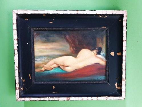 Léon De Smet (1881-1966), Cercle de - Liggend Naakt op, Antiek en Kunst, Kunst | Schilderijen | Klassiek