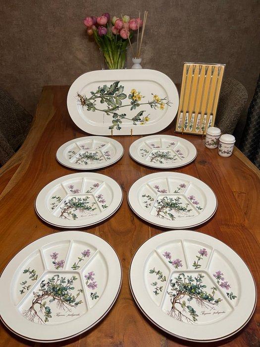 Villeroy & Boch - Eetservies voor 6 - Porselein - Botanica, Antiek en Kunst, Antiek | Meubels | Tafels