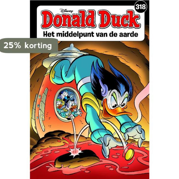 Donald Duck Pocket 318 - Het middelpunt van de aarde, Boeken, Stripverhalen, Gelezen, Verzenden