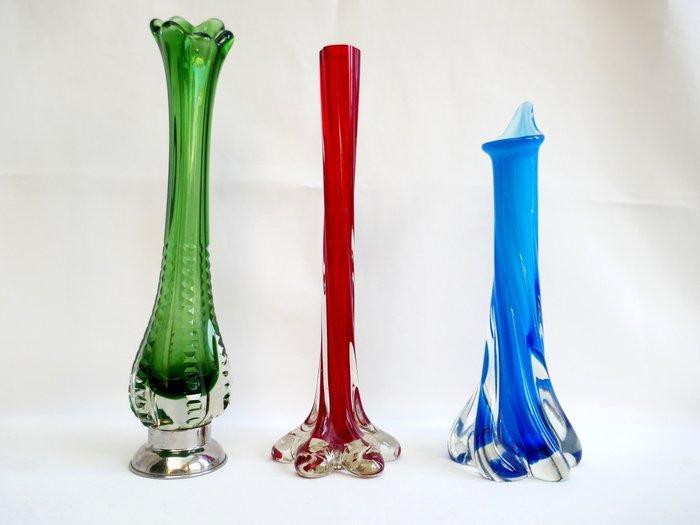 Vaas (3) - Muranoglas, Antiek en Kunst, Curiosa en Brocante