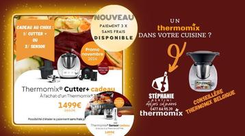 Thermomix TM6 Liège - Promo 11/24 - + de 149 EUR disponible aux enchères