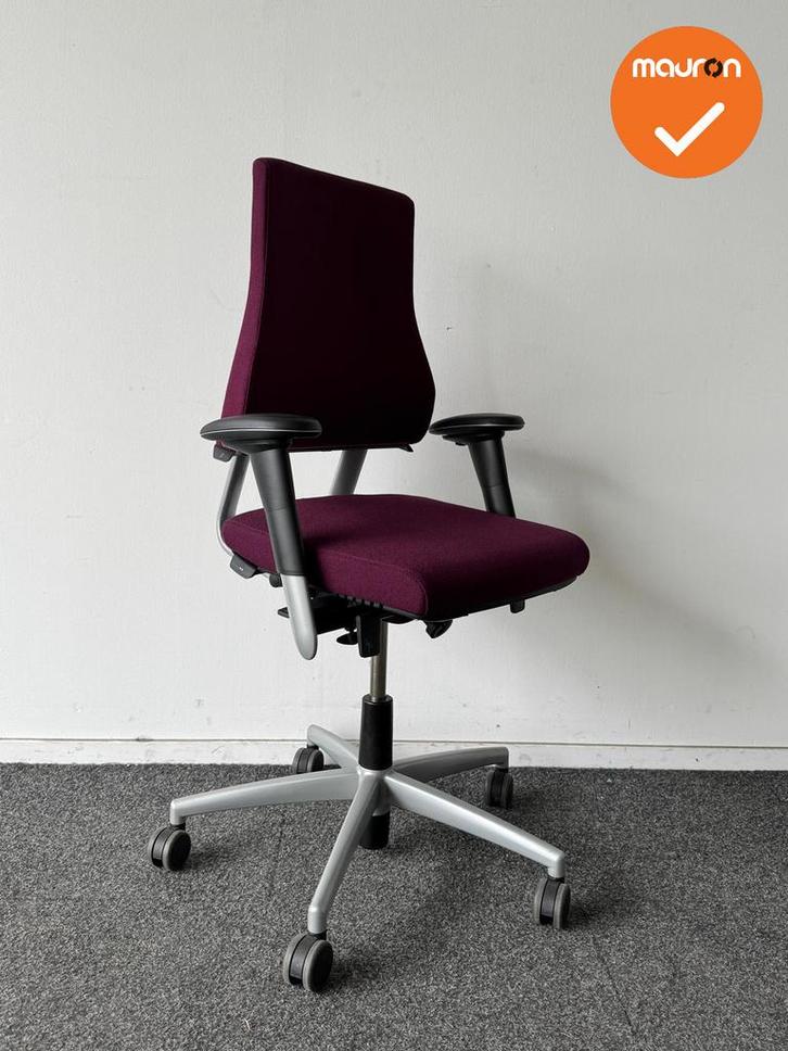 BMA Axia 2.2 - 8N 3D armpads - hoge rug - bestaand paarse st, Articles professionnels, Aménagement de Bureau & Magasin | Mobilier de bureau & Aménagement
