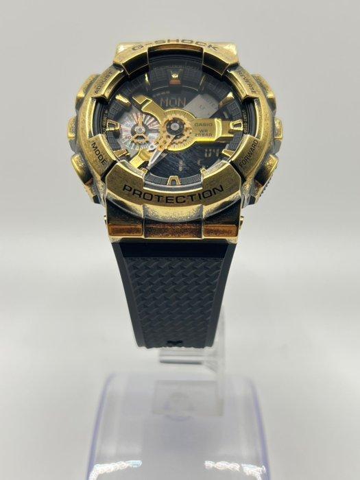Casio - G-SHOCK Gold Tone Metal Bezel Analog-Digital, Bijoux, Sacs & Beauté, Montres | Hommes